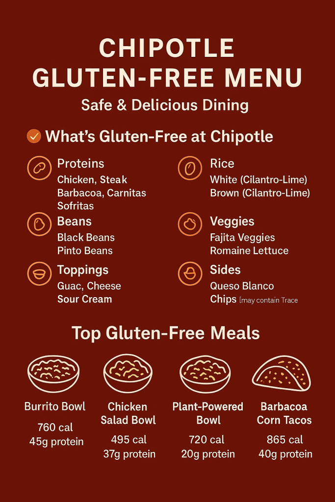 Chipotle Gluten-Free Menu: A Safe & Delicious Dining 2 Chipotle Gluten-Free Menu